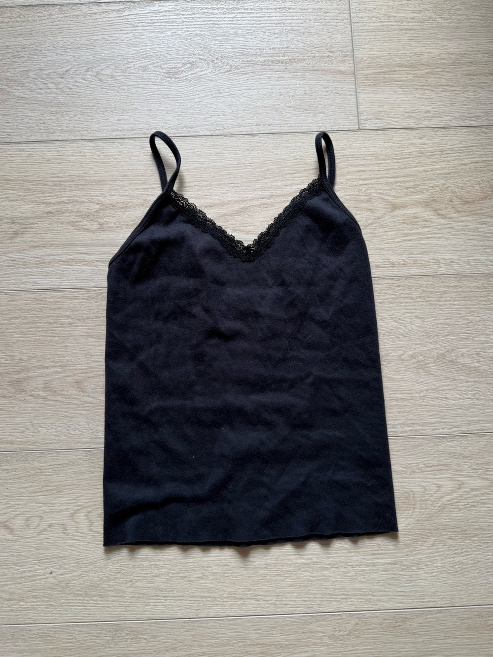 Brandy Melville black lace tank